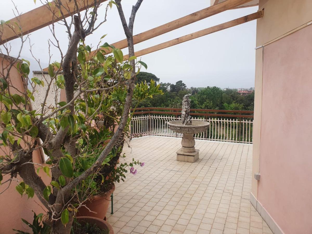 Renovated Loft With Vesuvio View Terrace Lägenhet Scafati Exteriör bild